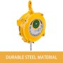 yellow VEVOR spring balancer with durable steel material, weight range 9-15 kg.