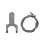 Balanceador de mola VEVOR 20-33 lbs (9-15 kg) Suporte retrátil para ferramentas 1,5 m de comprimento Balanceador de ferramentas com gancho e cabo de aço Balanceador ajustável Retrator Equipamento de fixação suspenso em amarelo