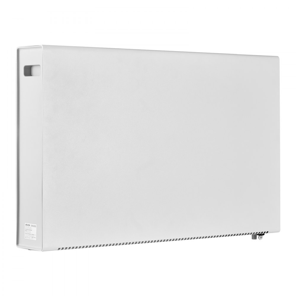 Calefactor de convección VEVOR, calefactor eléctrico de 1500 W con control remoto y táctil, 3 modos, temporizador de 24 horas, diseño de soporte o montaje en pared con protección antivuelco y contra sobrecalentamiento para el hogar y la oficina.