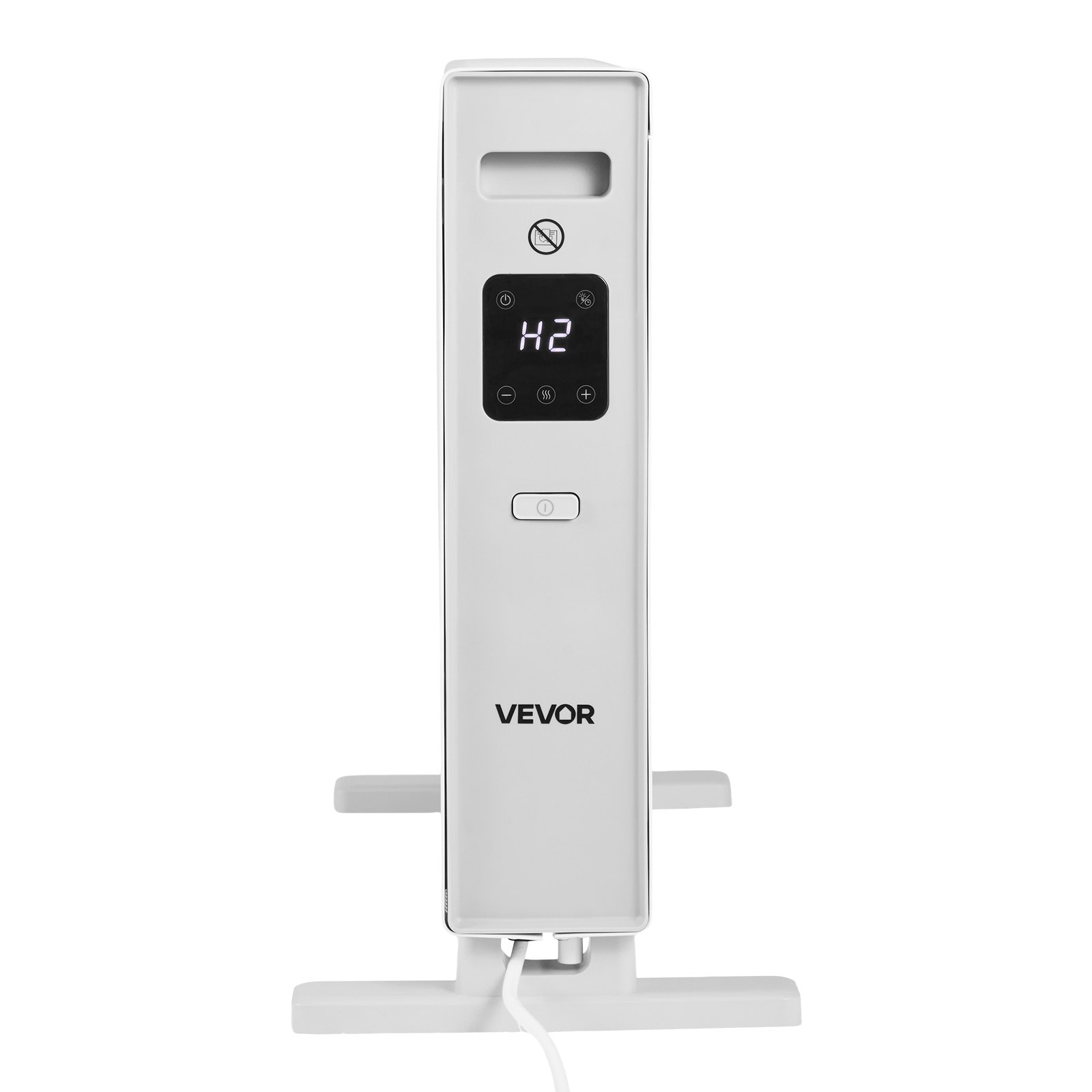 VEVOR Convection Panel Heater, 2000W Electric Panel Space Heater with Remote & Touch Control, 3 Modes, 24H Timer, Stand or Wall Mount Design with Anti-Tipping & Overheat Protection for Home and Office