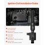 Ignition Coil Pack Set of 8 Compatible with Ford VPG MV-1 Lincoln Navigator