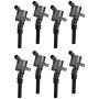 Ignition Coil Pack Set of 8 Compatible with Ford VPG MV-1 Lincoln Navigator