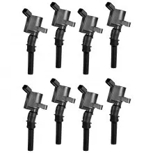 VEVOR Ignition Coil Pack, Set of 8, Compatible with Ford E150 E250 E350 E450 Econoline Super Duty Excursion Expedition F150 F250 F350 VPG MV-1 Lincoln Navigator, for Engines 4.6L 5.4L V8 6.8L V10