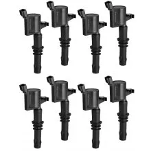 Ignition Coil Pack Set of 8 Compatible with Ford Expedition Lincoln Mark