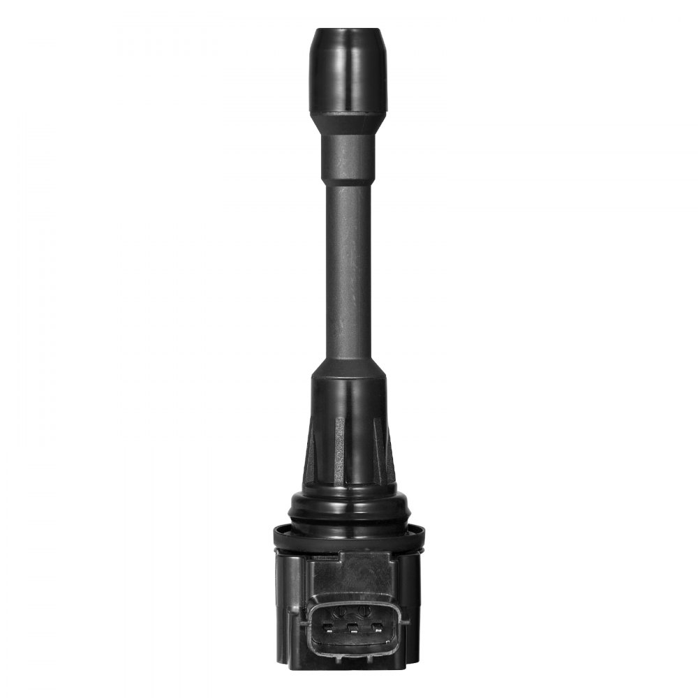 VEVOR Ignition Coil Pack and Spark Plugs, Set of 4, Compatible with Nissan Altima Versa Sentra Cube Rogue NV200 2.5L 2.0L 1.8L 1.6L L4, Replacement for 22448ED000 22448JA00A 22448JA00C 22448-JA00A