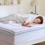 Surmatelas VEVOR en mousse à mémoire de forme de qualité supérieure, rembourrage en fibre, taille King, épaisseur 4 po