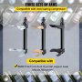 VEVOR Strut Spring Compressor, 3 Pairs Jaws Different Size Fork Spring Compressor Kit, Interchangeable Fork Coil Extractor Tool Set, Heavy-Duty Steel Spring Compressor Tool, Tool Spring Compressor