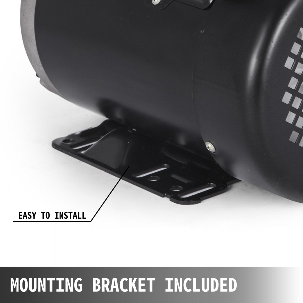 New 1.5Hp Electric Motor 56 Frame Single Phase TEFC 3450RPM 115/230V 121556