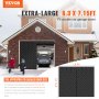 Kit d'isolation de porte de garage VEVOR pour l'hiver 8,3 x 7,15 pi