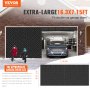 VEVOR Garage Door Screen for Winter 16.3 x 7.15 ft Garage Door Insulation Kit