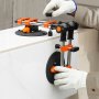 VEVOR Seamless Seam Setter, 2 Packs Granite Seam Setter with 6 in Vacuum Suction Cups, Seam Joiner for Seam Joining & Leveling, 90°-120° Adjustable, Countertop Installation Tool for Tile Marble Slab