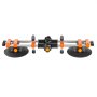 VEVOR Seamless Seam Setter, 2 Packs Granite Seam Setter with 6 in Vacuum Suction Cups, Seam Joiner for Seam Joining & Leveling, 90°-120° Adjustable, Countertop Installation Tool for Tile Marble Slab