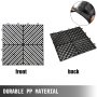 VEVOR Interlocking Garage Floor Tiles 12x12x0.5Inch 25PCS Deck Tile Black