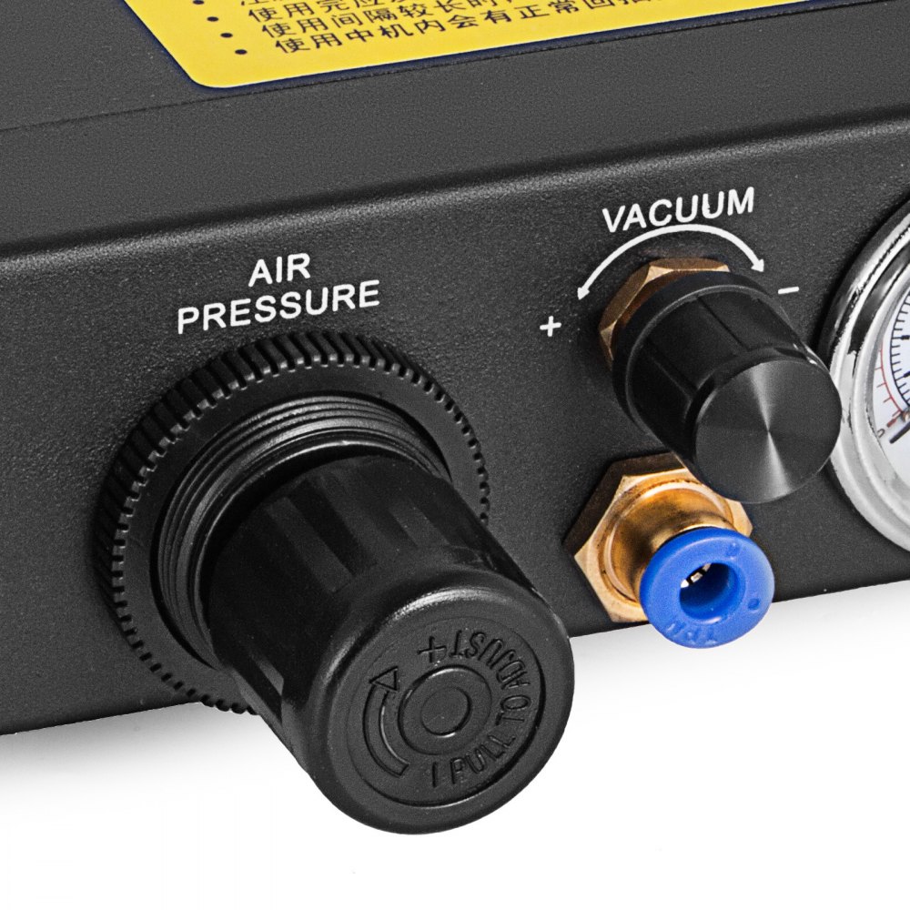 VEVOR Auto Glue Dispenser Dual Controller 24V DC Solder Paste Glue Dropper 982A Digital Display Solder Paste Liquid Adhesive Controller Dropper Machine