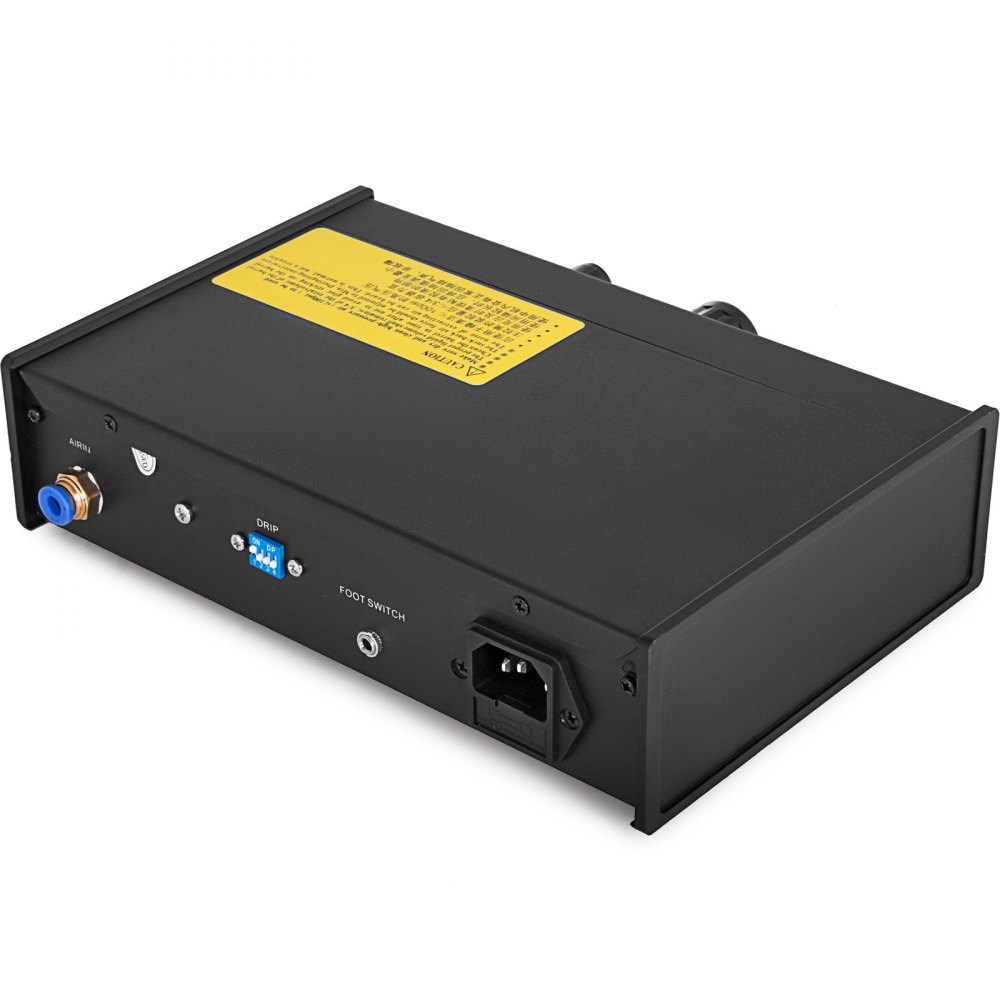 VEVOR Auto Glue Dispenser Dual Controller 24V DC Solder Paste Glue Dropper 982A Digital Display Solder Paste Liquid Adhesive Controller Dropper Machine