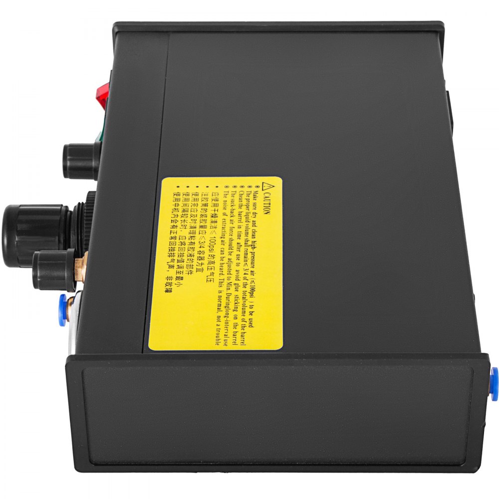 VEVOR Auto Glue Dispenser Dual Controller 24V DC Solder Paste Glue Dropper 982A Digital Display Solder Paste Liquid Adhesive Controller Dropper Machine