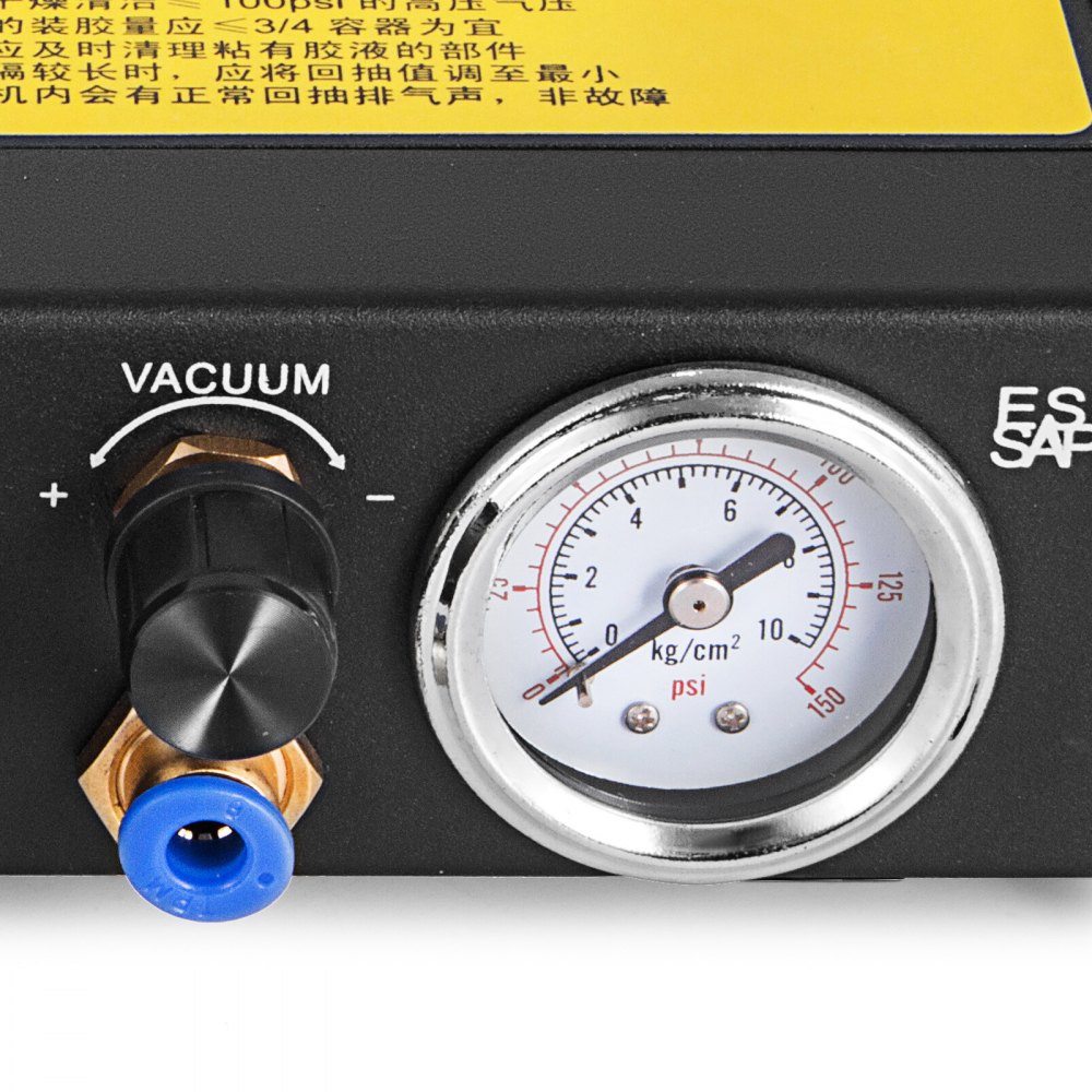 VEVOR Auto Glue Dispenser Dual Controller 24V DC Solder Paste Glue Dropper 982A Digital Display Solder Paste Liquid Adhesive Controller Dropper Machine