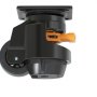 VEVOR Leveling Casters, Set of 4, 1000 kg Total Load Capacity, 63.5 mm, Heavy Duty with Upgraded Handle Design, 360 Degree Swivel Caster Wheels, Adjustable Casters with Feet for Workbench, Machine