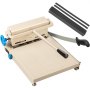 VEVOR Heavy Duty Hole Punch 2/3-Hole 160 Sheet Capacity Heavy Duty Paper Punch 0.59"/15 mm Thickness Hole Puncher High Capacity Steel Drill with Cutter Heavy Duty Punches for Paper Tags Invoices Files