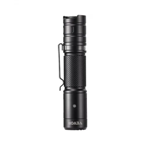 VEVOR 3-in-1 Flat Flashlight With Green Light - 1200 Lumen, Rechargeable, IPX4 Waterproof, Great For Camping & Emergencies