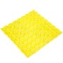 VEVOR Drainage Tiles Interlocking 25 Pack Yellow, Outdoor Modular Interlocking Deck Tile 11.8x11.8x0.5 Inches, Dry Deck Tiles for Pool Shower Sauna Bathroom Deck Patio Garage