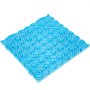 VEVOR Drainage Tiles Interlocking 25 Pack Blue, Outdoor Modular Interlocking Deck Tile 11.8x11.8x0.5 Inches, Dry Deck Tiles for Pool Shower Sauna Bathroom Deck Patio Garage