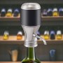 VEVOR Electric Wine Dispenser, 1 Button Wine Aerator Dispenser, Automatic Wine Aerator, Electric Wine Decanter, Silver Wine Aerator Pourer for Red & White Wine 750 ml, Wine Aerator Pump with Corkscrew