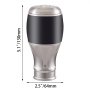 Dispensador de vino eléctrico VEVOR, dispensador de aireador de vino de 1 botón, aireador de vino automático, decantador de vino eléctrico, vertedor de aireador de vino plateado para vino tinto y blanco 750 ml, bomba de aireador de vino con sacacorchos