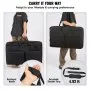 VEVOR Padded DJ Mixer Gig Bag, 1200D Oxford Fabric, DJ Gear Carry Bag with 3 Storage Pocket 4.92 ft Removable Shoulder Strap 0.39 in Padding, 830 x 220 x 520 mm Storage Case Fits for DJ Controller