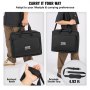 VEVOR Padded DJ Mixer Gig Bag, 1200D Oxford Fabric, DJ Gear Carry Bag with a Storage Pocket 4.92 ft Removable Shoulder Strap 0.39 in Padding, 19.29 x 8.66 x 15.34 in Storage Case for DJ Controller