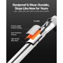 Click Torque Wrench 3/4 Inch Drive 100-600 lbf-ft/136-814N.m Dual-direction