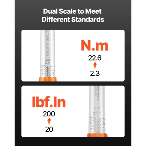 Momendivõtme komplekt 1/4", 2,3-22,6 Nm, täpsus ±3% — pilt 4