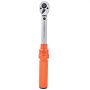 VEVOR Torque Wrench, 0.6 cm Drive Click Torque Wrench 20-200 in. lb/2.3-23N.m, Dual-Direction Adjustable Torque Wrench Set, Mechanical Dual Range Scales Torque Wrench Kit with Adapters Extension Rod