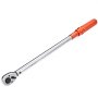 VEVOR torque wrench set with orange handle and chrome finish, featuring adjustment markings.