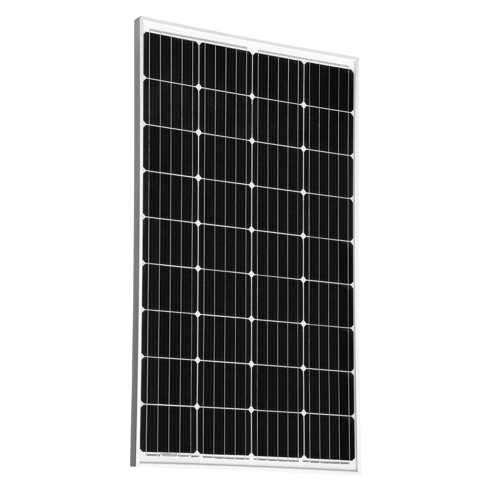 Vevor Kit de panel solar de 150 vatios 12v Cargador de batería con soporte de montaje abs para RV
