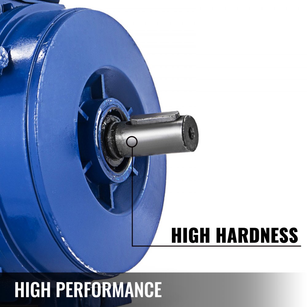 Electric Motor 3 phase Motor 230/400V B3 0.25kw Blue Foot mounted Cast aluminium