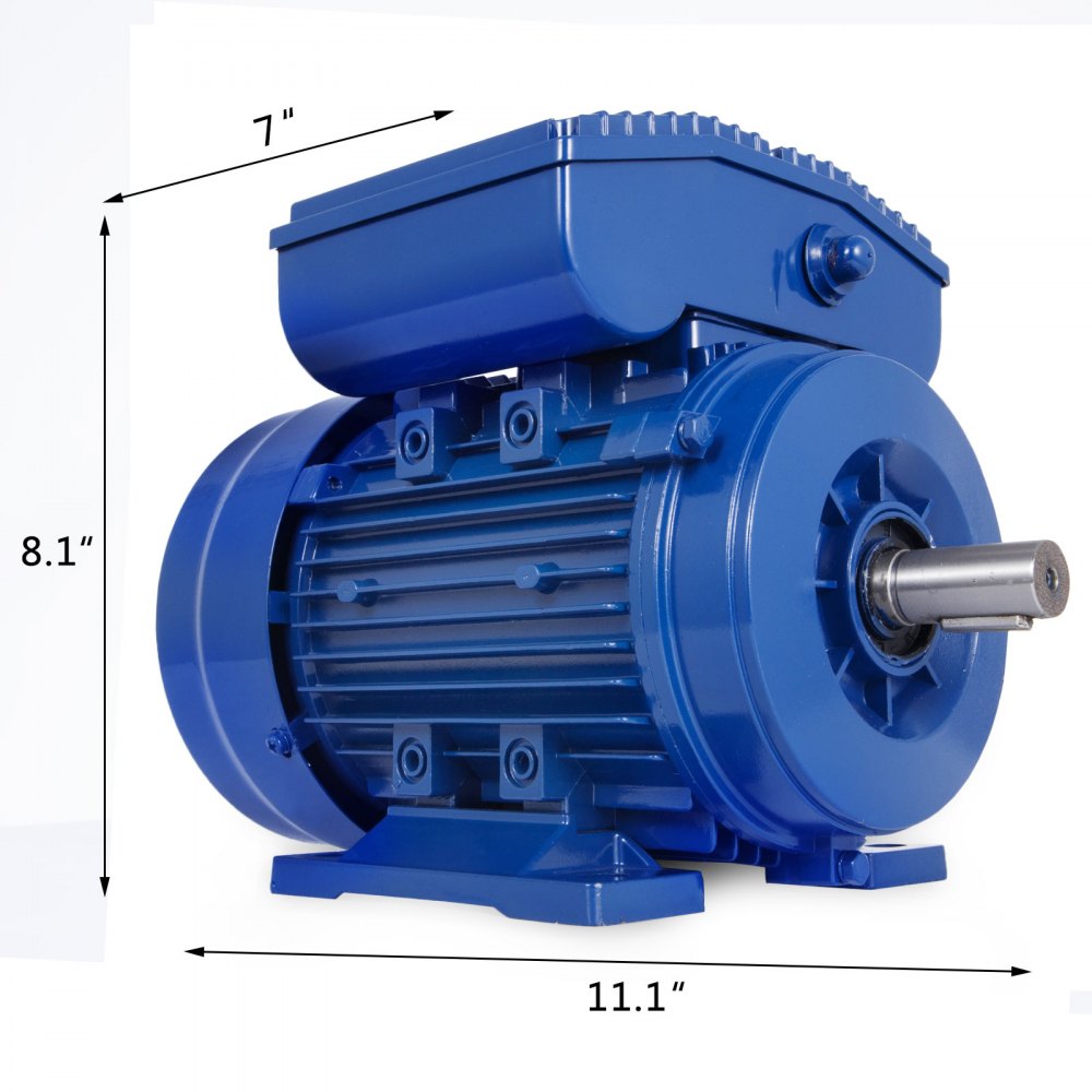 0.75KW 1HP 3000RPM Electric Motor Single-Phase 240V Dynamic High Quality Smooth