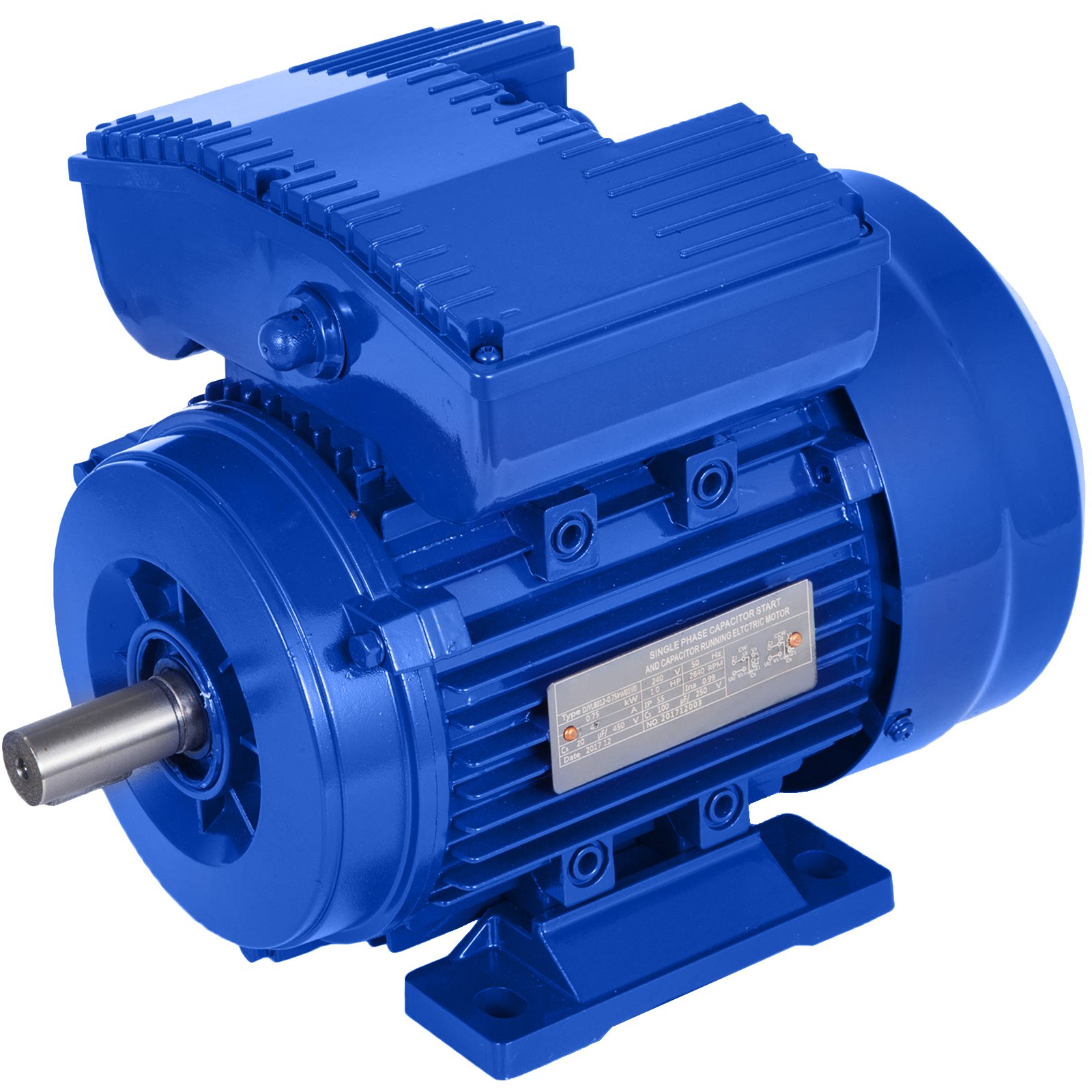 0.75KW 1HP 3000RPM Electric Motor Single-Phase 240V Dynamic High Quality Smooth