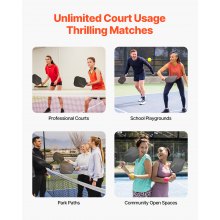 Pro Carbon Fiber Pickleball Paddle Honeycomb Core Racket for Adults Black