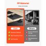 24 Pcs Adjustable Deck Support Pedestal Deck Foundation Base Rising 2.36-5.31 in