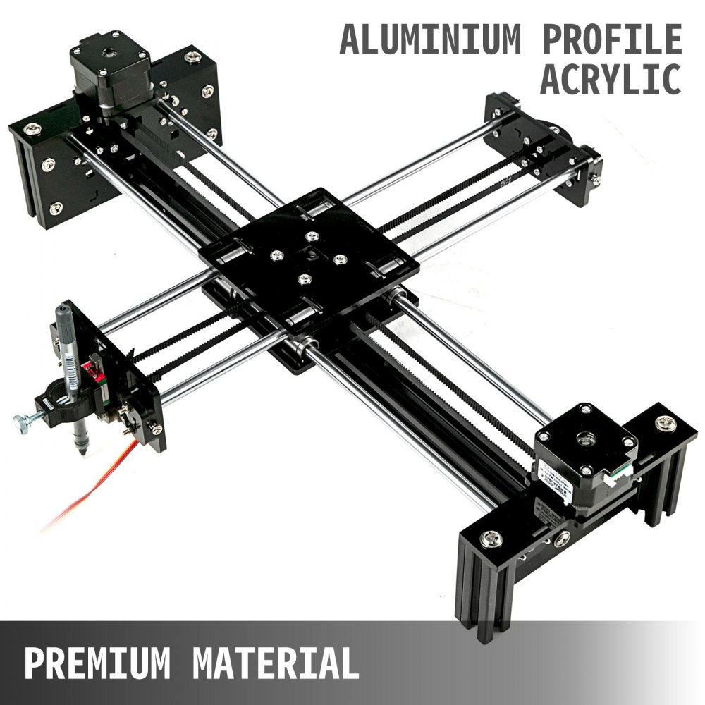 VEVOR XY Plotter 2 Axis Drawing/Painting/Writing Robot CNC Router Kit 297x210 mm CNC Machine With a Three-color pen For Drawing Writing CNC V3 Shield Drawing