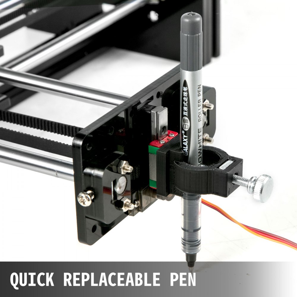 VEVOR XY Plotter 2 Axis Drawing/Painting/Writing Robot CNC Router Kit 297x210 mm CNC Machine With a Three-color pen For Drawing Writing CNC V3 Shield Drawing