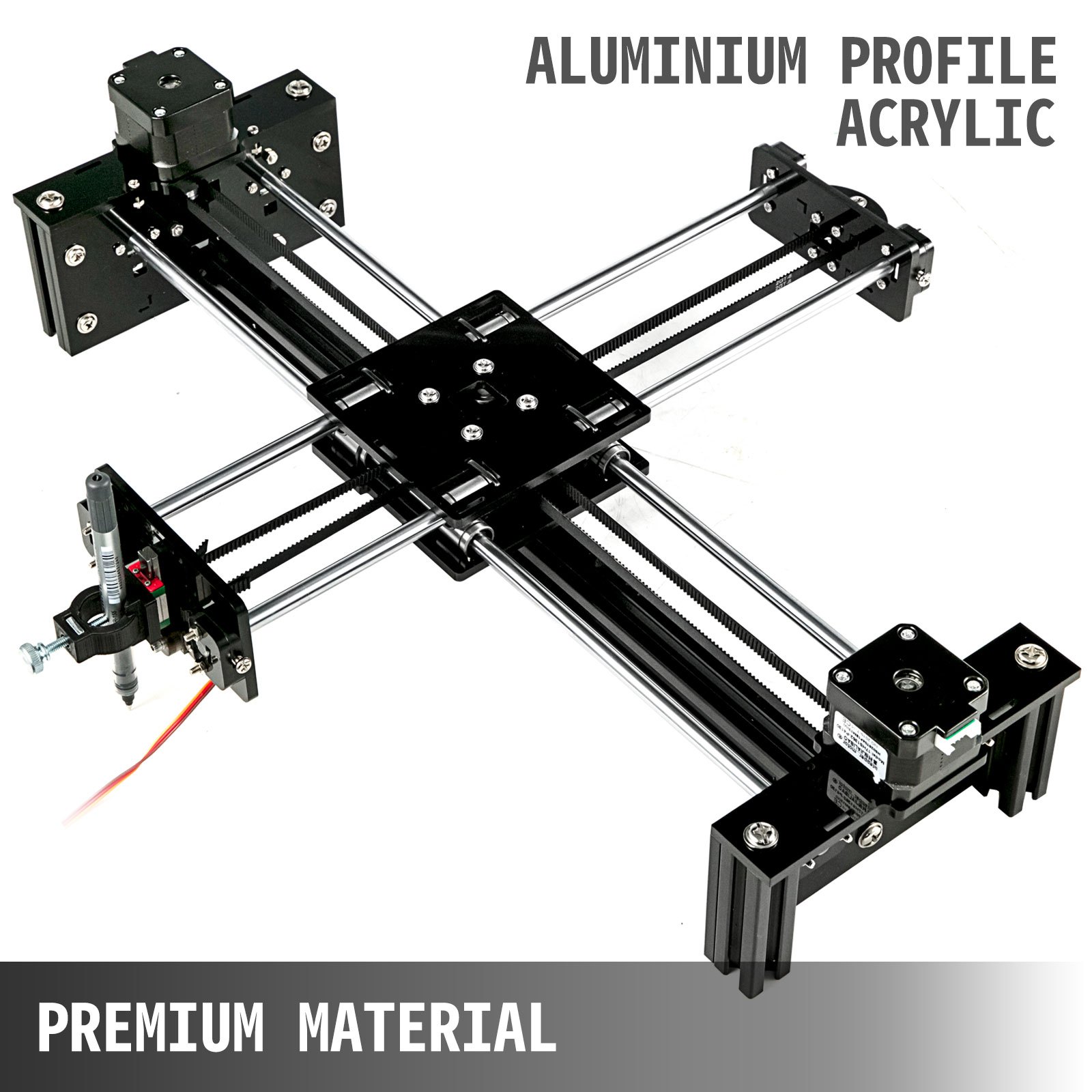 VEVOR XY Plotter 2 Axis Drawing/Painting/Writing Robot CNC Router Kit 297x210 mm CNC Machine With a Three-color pen For Drawing Writing CNC V3 Shield Drawing
