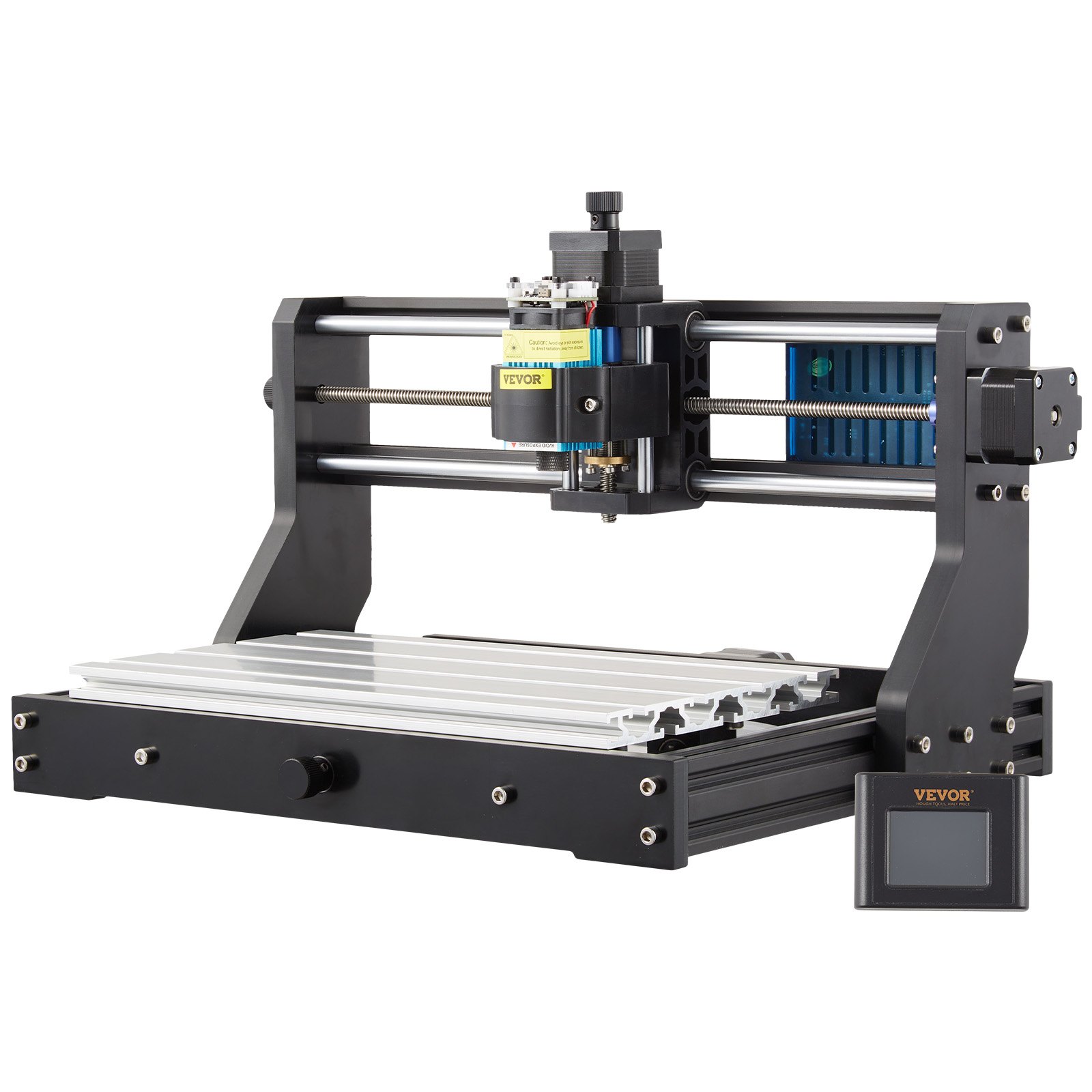 VEVOR CNC 3018 Pro 2500MW 300×180×40mm Cnc Machine GRBL Control Mini Laser Engraver with Offline Controller 3 Axis Laser Engraving Machine for Carving Milling Plastic Acrylic PVC Wood