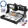 VEVOR CNC 3018 Pro CNC 3018 300×180×45 mm CNC Machine GRBL Control Mini Engraver with Offline Controller 3 Axis Engraving Machine for Carving Milling Plastic, Acrylic, PVC and Wood