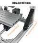 3 Axis CNC Router Kit 2418 500MW Engraving Milling 2020 Aluminium Profiles