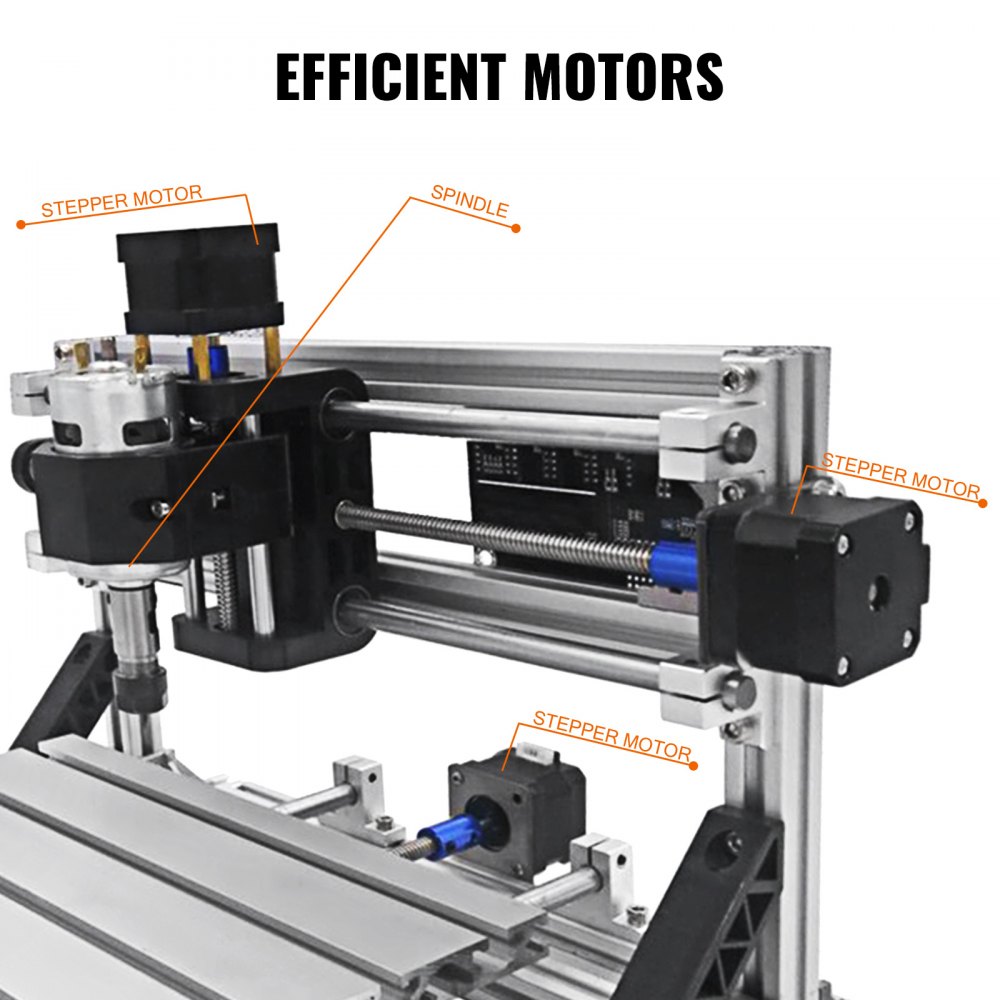 3 Axis CNC Router Kit 2418 5500MW Engraving PVC 2020 Aluminium Profiles AU Stock