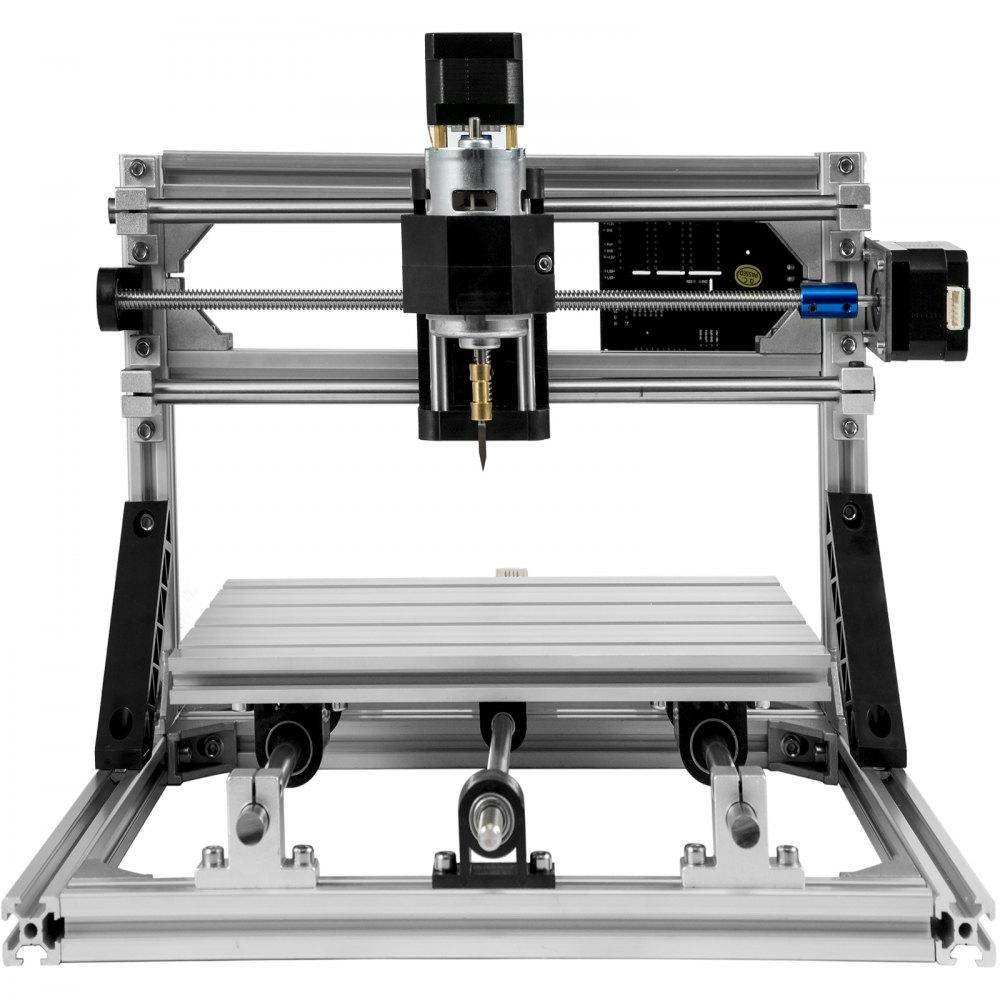 VEVOR 2418 CNC Router Kit Wood Router Kit Basic GRBL Control DIY CNC Machine 3 Axis PCB PVC Milling Machine with Offline Controller 240x180x40mm