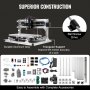 VEVOR CNC 3018 DIY 3 Axis Engraver Kit w/ 500mw Laser Engraver Milling Machine