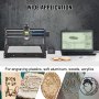 VEVOR Cnc 3018 Pro 15W Cnc 3018 300×180×45mm Cnc Machine GRBL Control Mini Laser Engraver With Offline Controller 3 Axis laser engraving machine for Carving Milling Plastic Acrylic PVC Wood